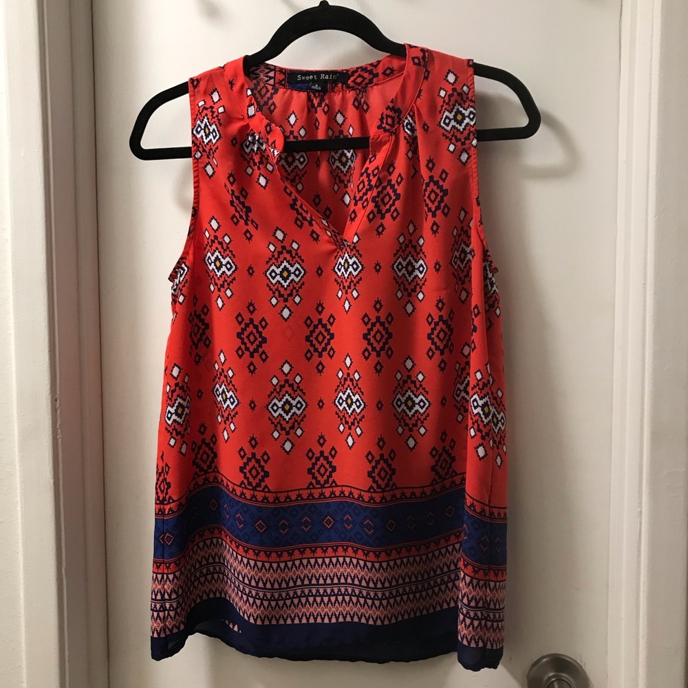 Sweet rain top size small